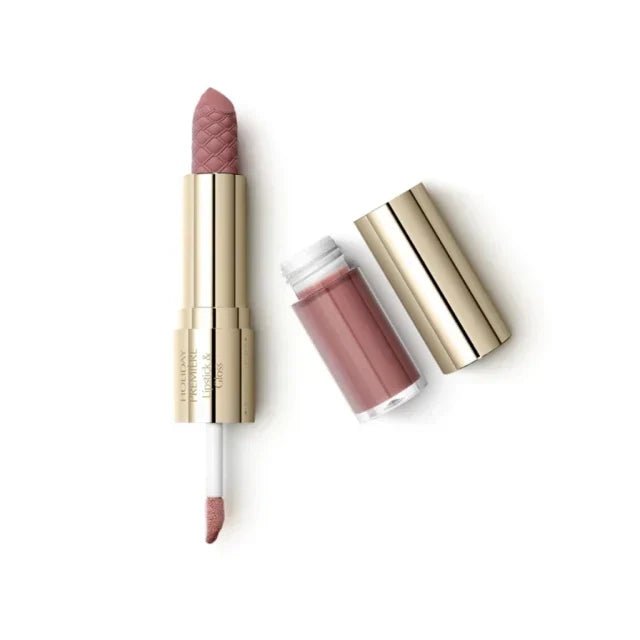 Holiday Première Lipstick & Gloss - Batom & Gloss 2 em 1 - Cor 03 - Exquisite Mauve - 3g e 2,5ml - Imagem 3