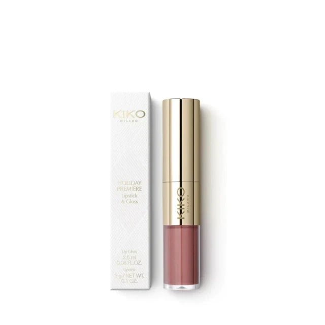 Holiday Première Lipstick & Gloss - Batom & Gloss 2 em 1 - Cor 03 - Exquisite Mauve - 3g e 2,5ml - Imagem 4
