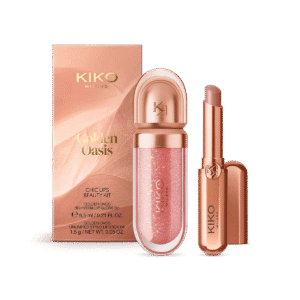 kit de beleza para lábios chiques golden oasis
