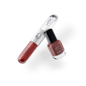 Conjunto Presente Lábios e Mãos Borgonha Deluxe