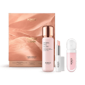 conjunto de presente de beleza essencial golden oasis hydra